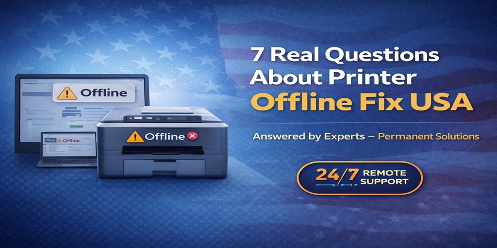 7 Real Questions About Printer Offline Fix USA