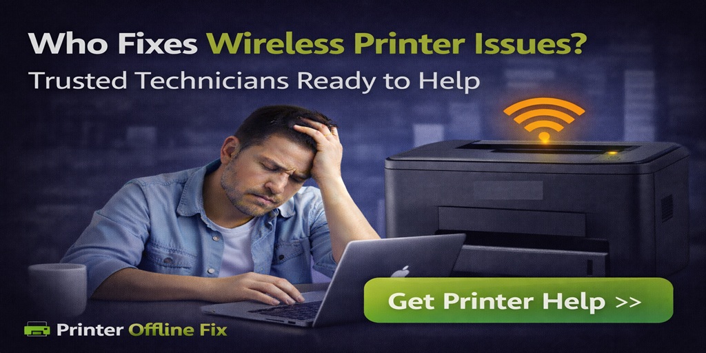 Are There Trusted Technicians Who Specialize in Wireless Printer Troubleshooting