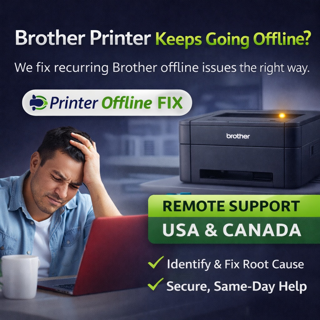 Brother Printer Keeps Going Offline