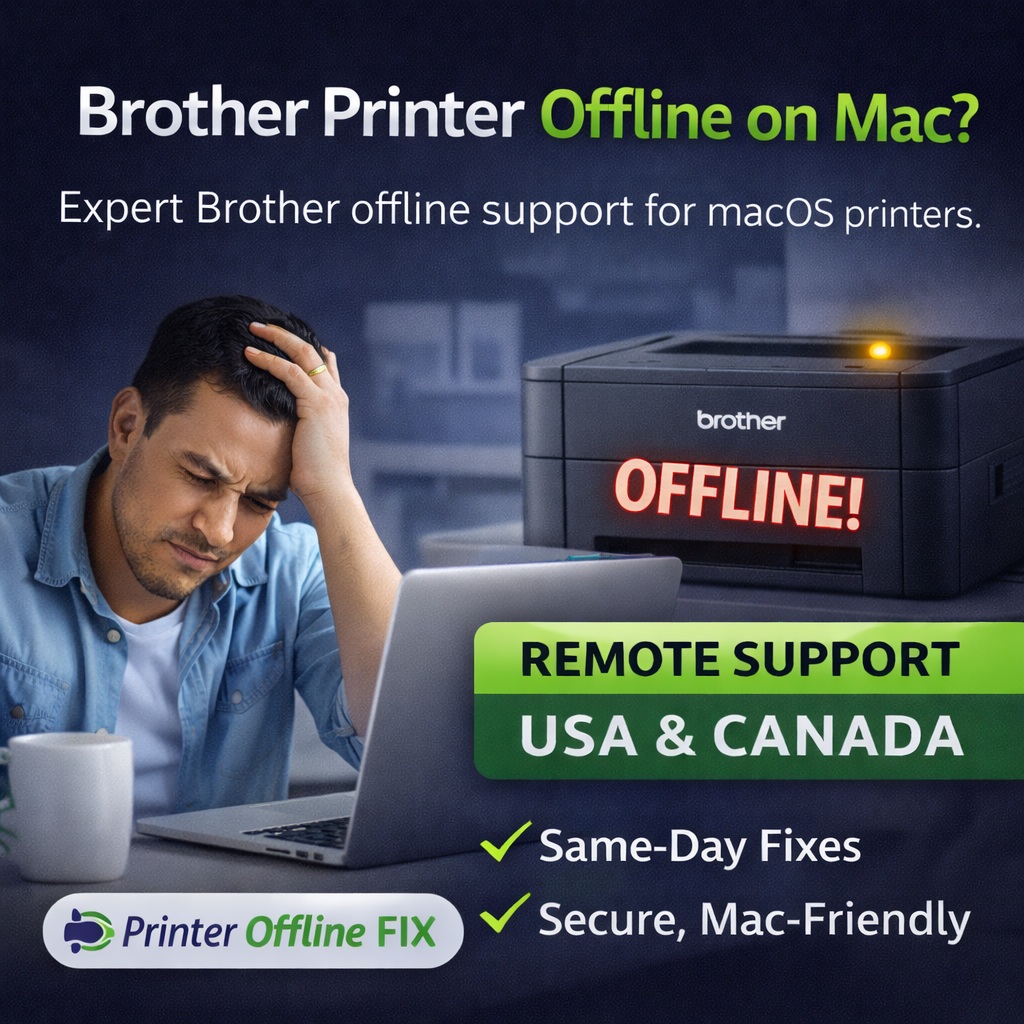 Brother Printer Offline Mac