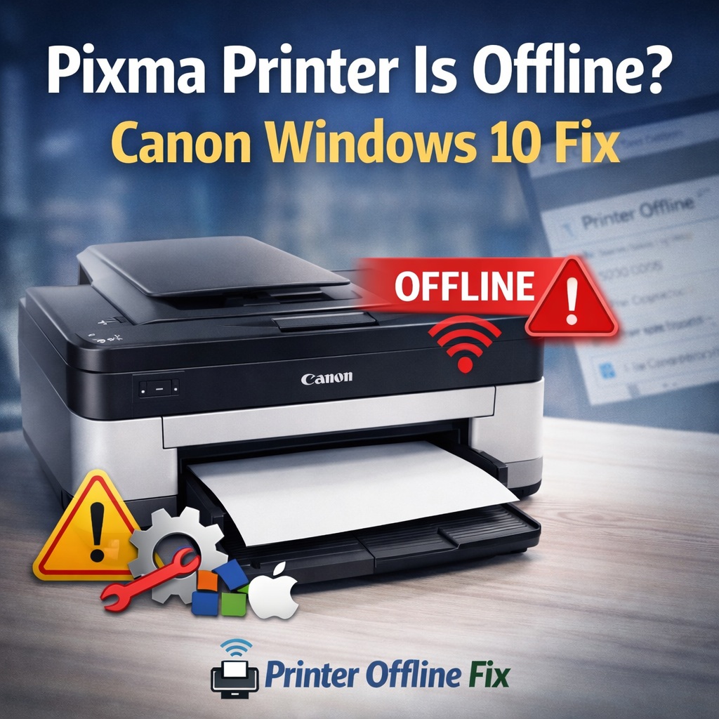 Pixma Printer Is Offline