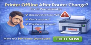 Printer Offline After Router Change