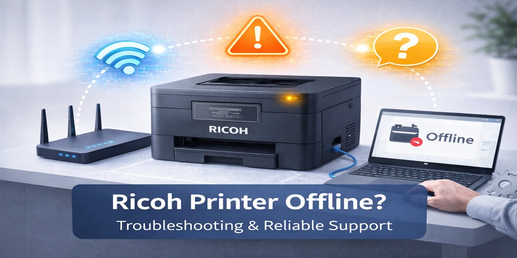 Ricoh Printer Offline – Trusted Ricoh Printer Support