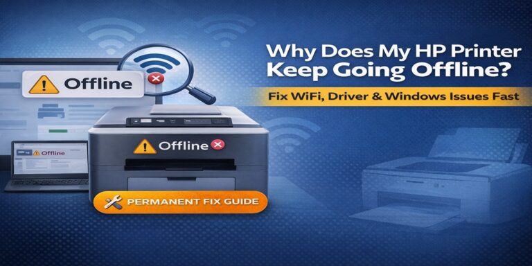 Why Does My HP Printer Keep Going Offline