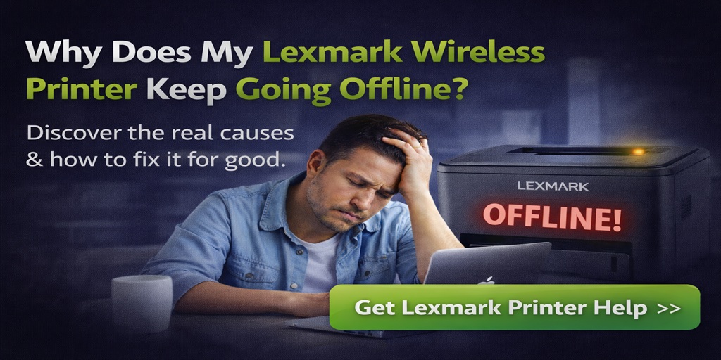 Why Does My Lexmark Wireless Printer Keep Going Offline
