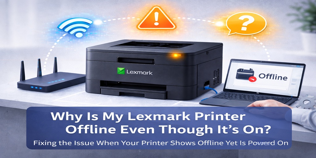 Why Is My Lexmark Printer Offline Even Though It’s On