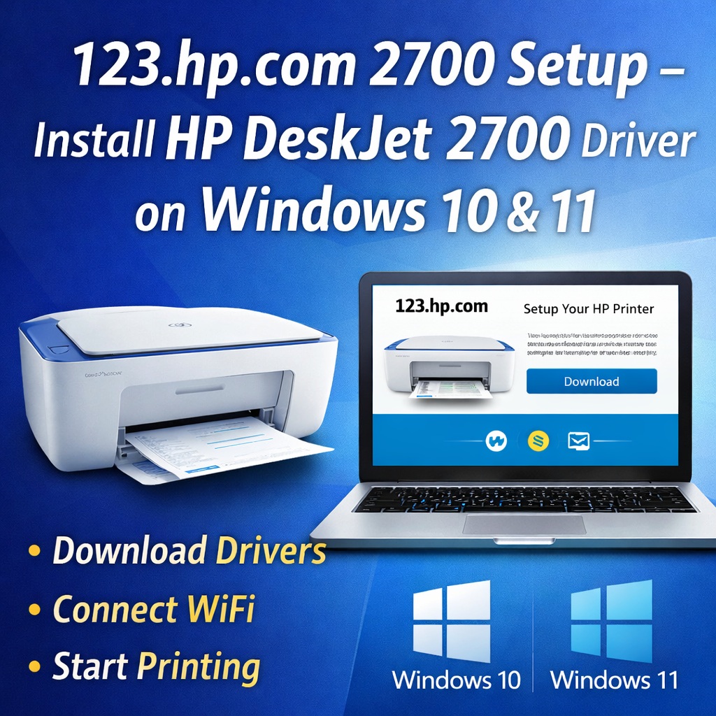 123.hp.com 2700 Setup