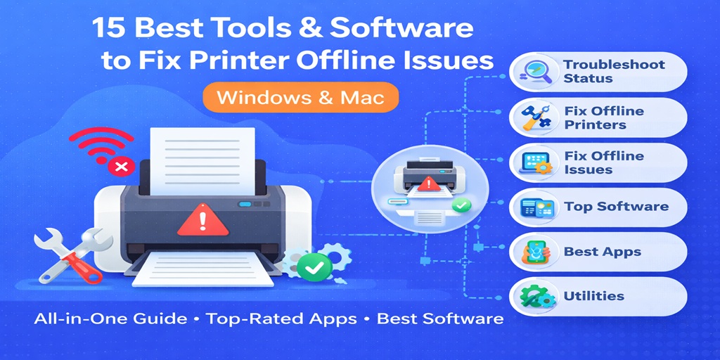 15 Best Tools to Fix Printer Offline Issues