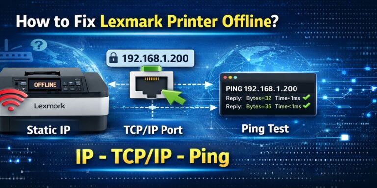 Advanced Network Fixes for Lexmark Printer Offline