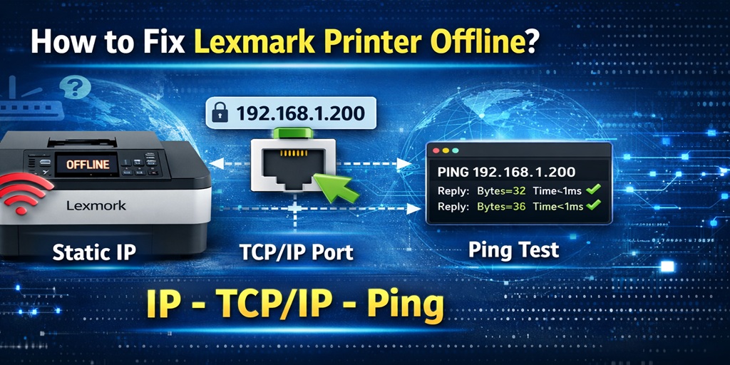 Advanced Network Fixes for Lexmark Printer Offline