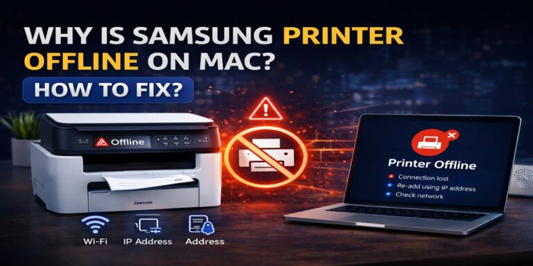 Fixing Samsung Printer Offline on Mac
