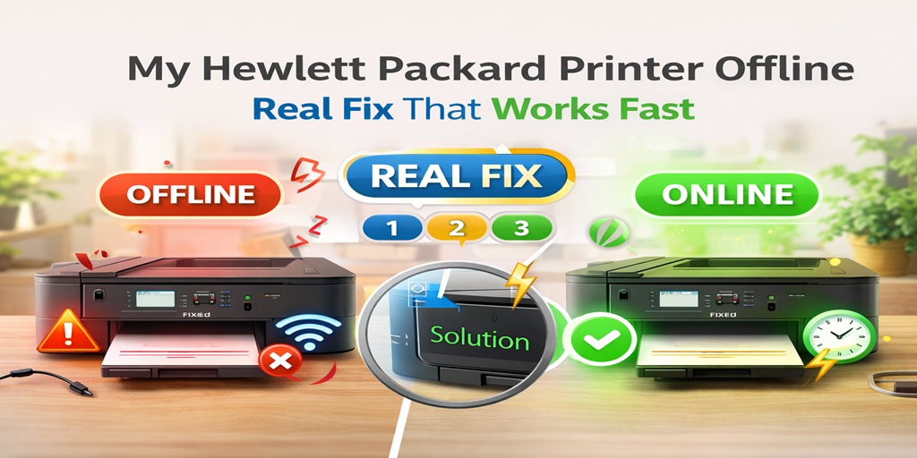 Hewlett Packard Printer Offline