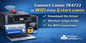 How to Connect Canon TR4722 to WiFi