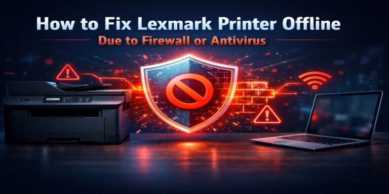 How to Fix Lexmark Printer Offline Due to Firewall