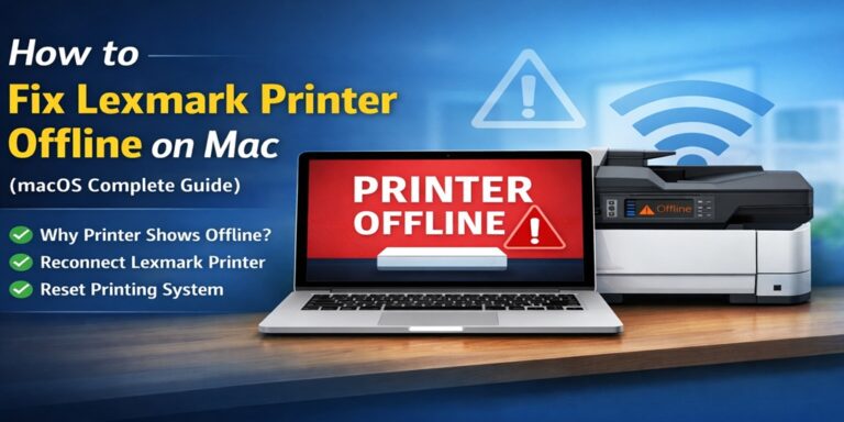 How to Fix Lexmark Printer Offline on Mac