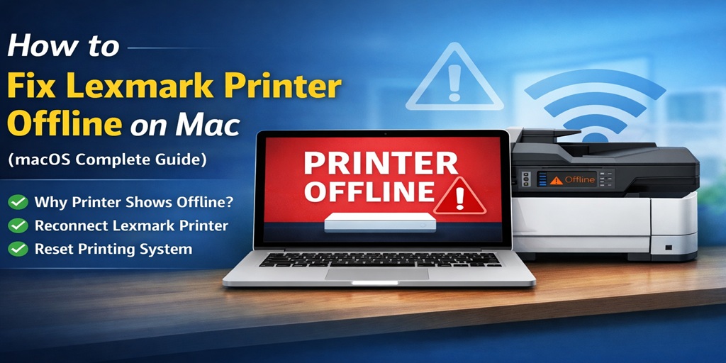 How to Fix Lexmark Printer Offline on Mac
