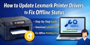 How to Update Lexmark Printer Drivers to Fix Offline Issue