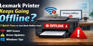 Lexmark Printer Keeps Going Offline