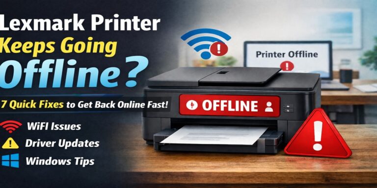 Lexmark Printer Keeps Going Offline