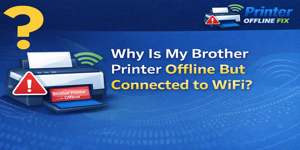Why Is My Brother Printer Offline But Connected to WiFi