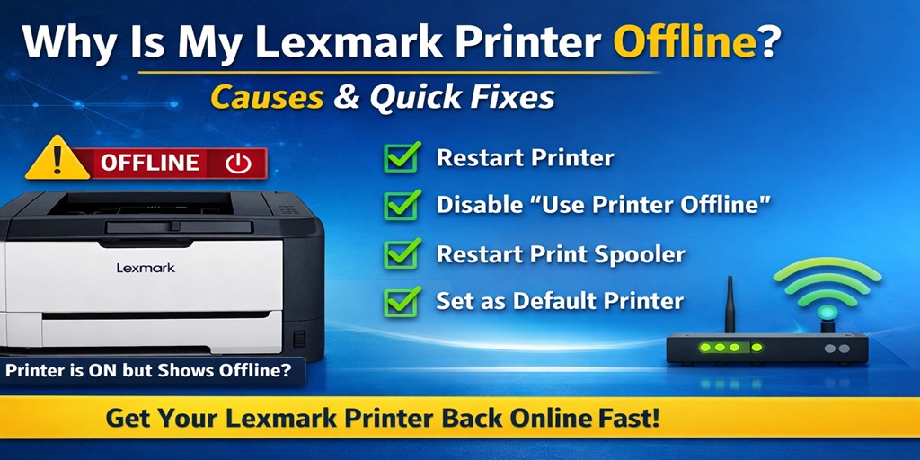 Why Is My Lexmark Printer Offline