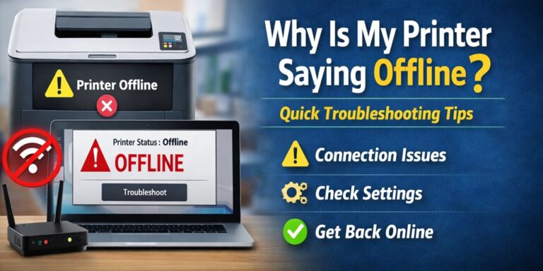 Why Is My Printer Saying Offline