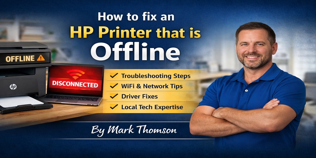 How to fix an HP Printer that is Offline