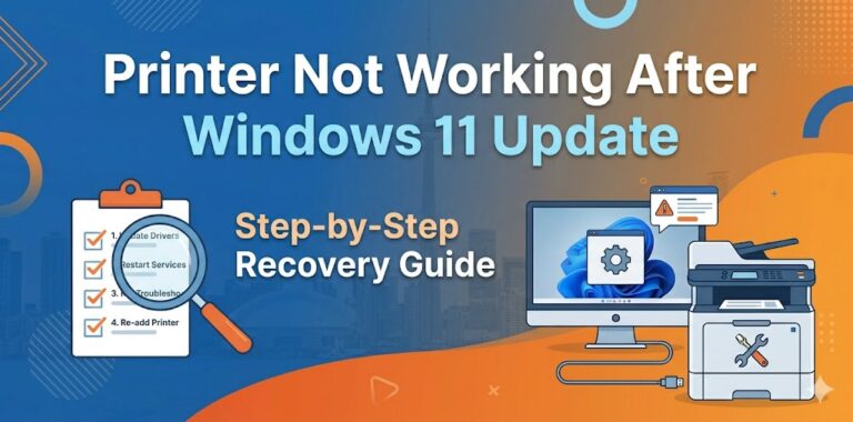 Printer Not Working After Windows 11 Update
