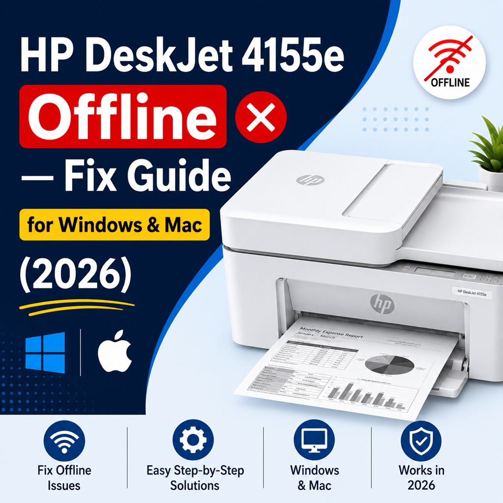 HP DeskJet 4155e Offline